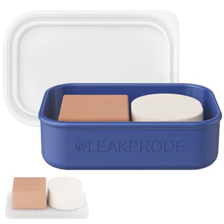 Bar Soap Shampoo Solid - Leakproof Travel Soap Case, Solid Shampoo