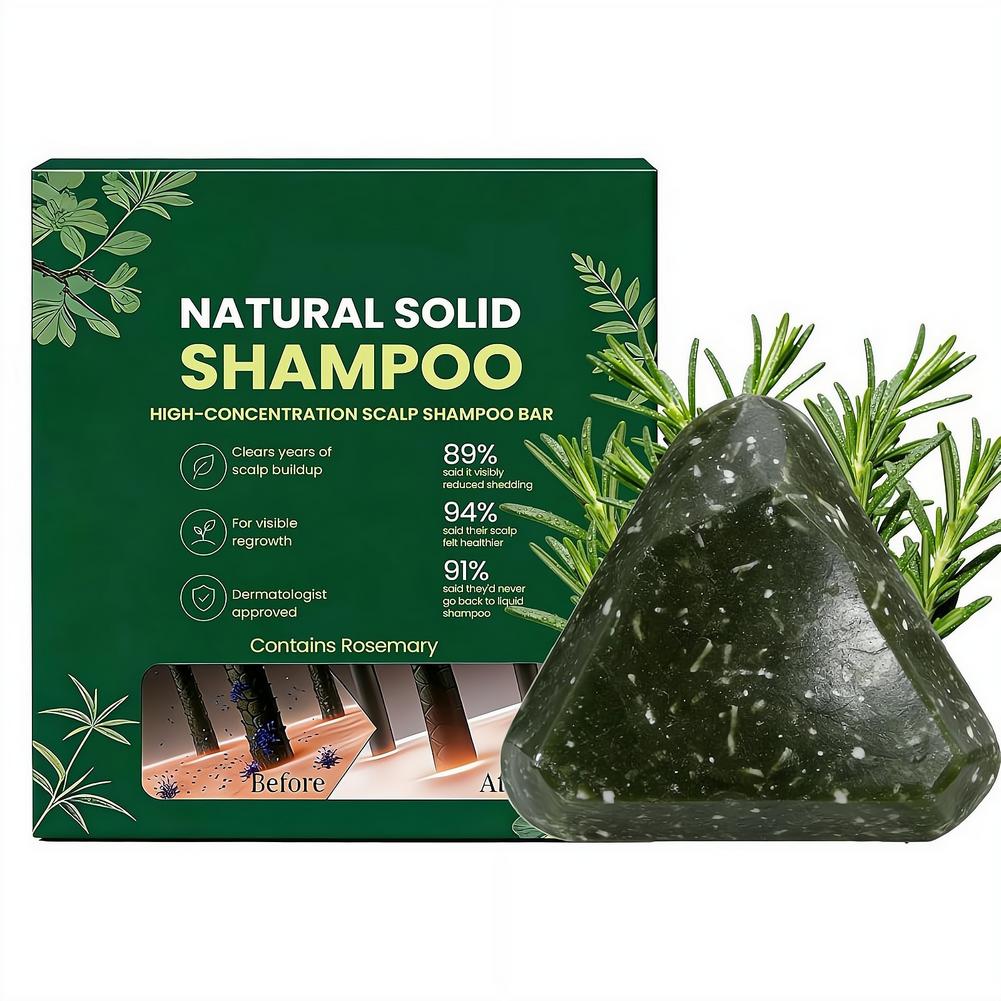 Bar Soap Shampoo Solid - Rosemary Natural Solid Shampoo Bar Anti-Hair