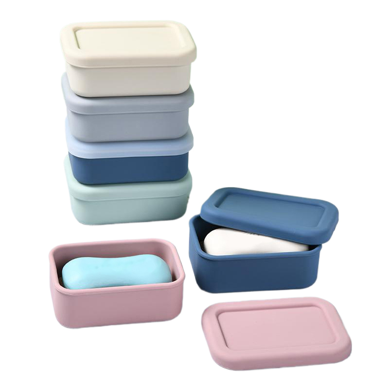 Bar Soap Shampoo Solid - Large Leakproof Travel Soap Case, Silicone