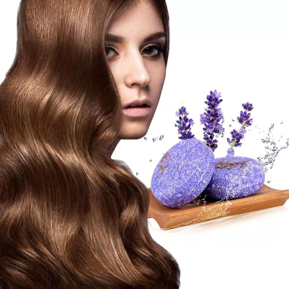 Bar Soap Shampoo Solid - 60g Lavender Solid Shampoo Bar Natural