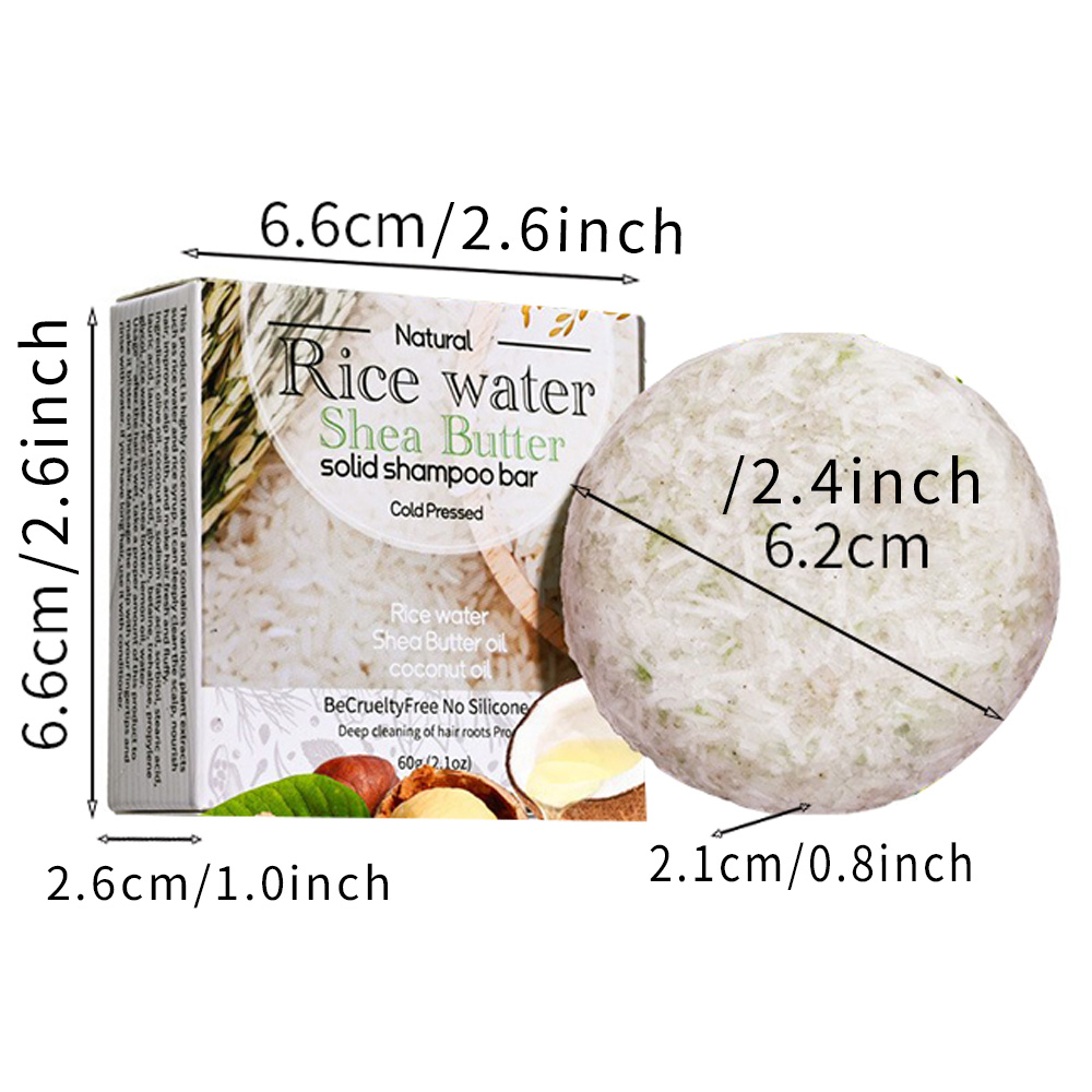 XF 60g Rice Shampoo Bar 100% N - đánh giá và giá Bar Soap Shampoo Solid