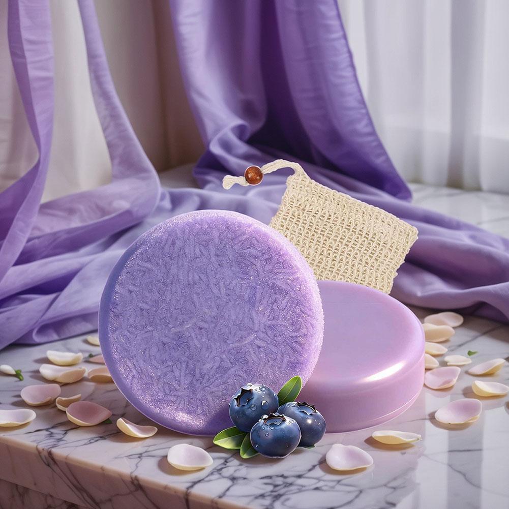 Plant-Based Blueberry Shampoo  - đánh giá và giá Bar Soap Shampoo Solid