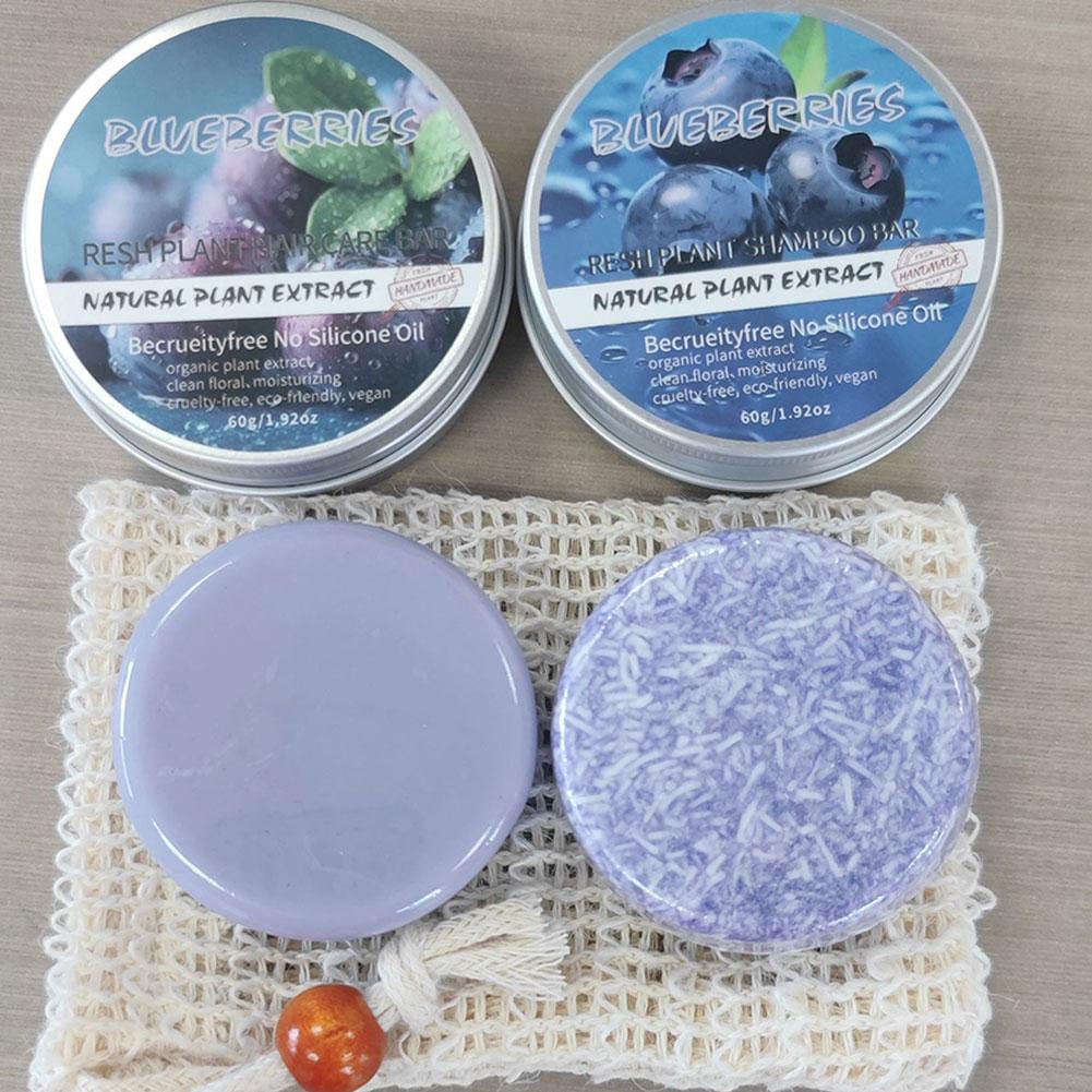 Plant-Based Blueberry Shampoo  - đánh giá và giá Bar Soap Shampoo Solid