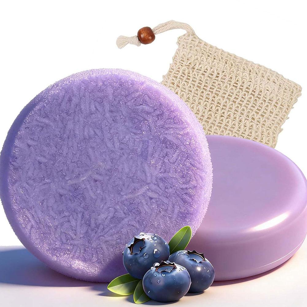Plant-Based Blueberry Shampoo  - đánh giá và giá Bar Soap Shampoo Solid