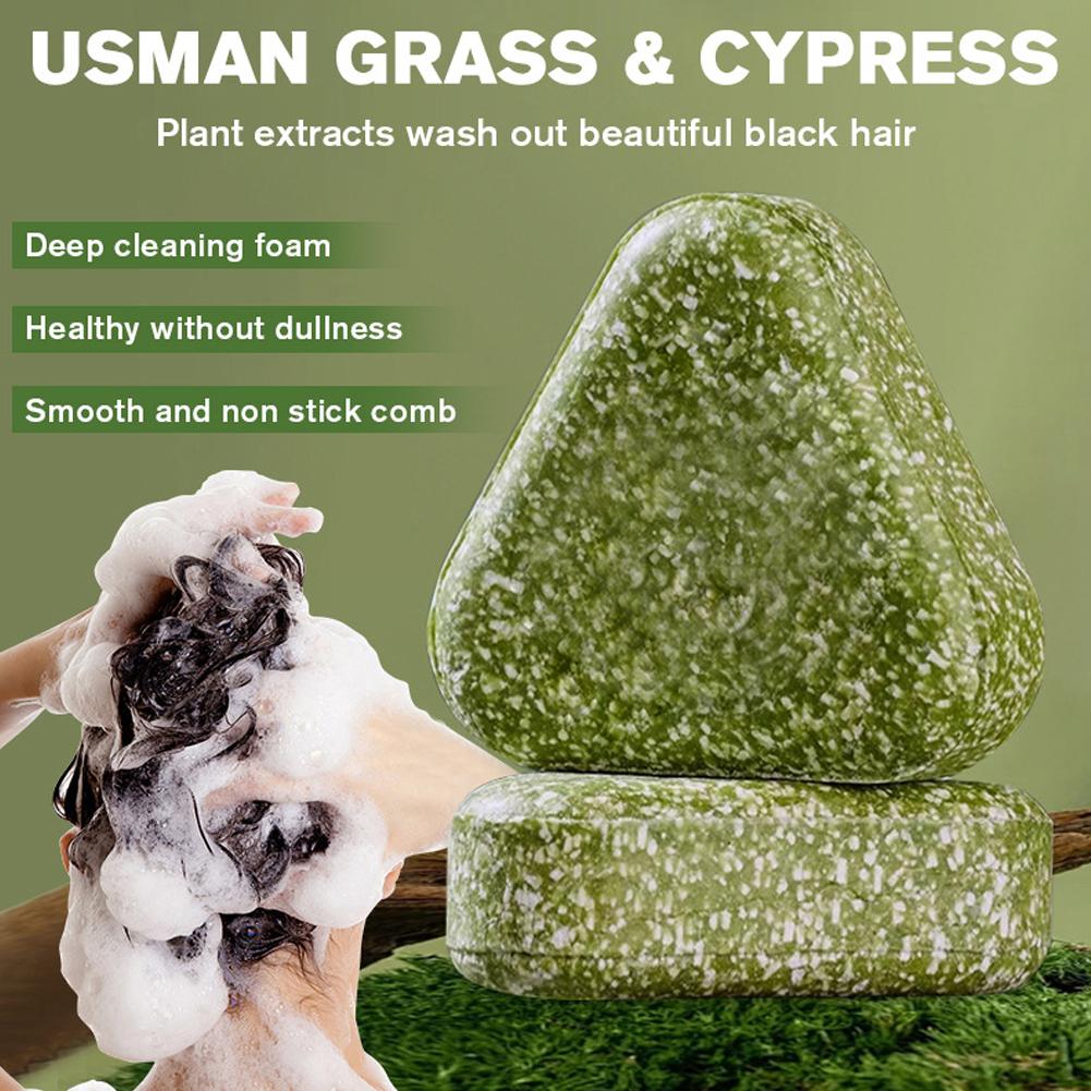 Rozino He Shou Wu Usman Grass  - đánh giá và giá Bar Soap Shampoo Solid