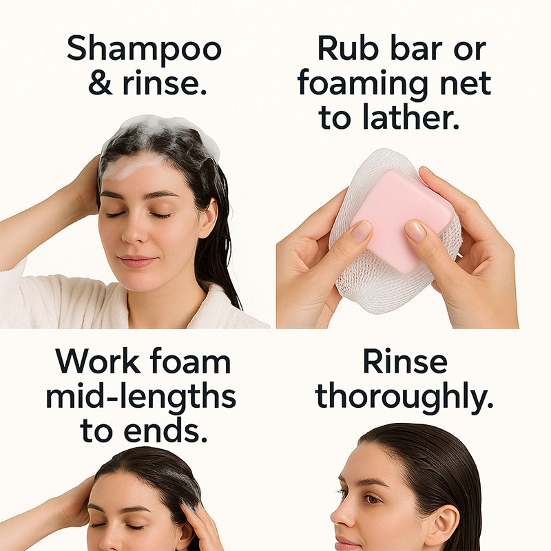Castor Oil Conditioner Soap Ba - đánh giá và giá Bar Soap Shampoo Solid