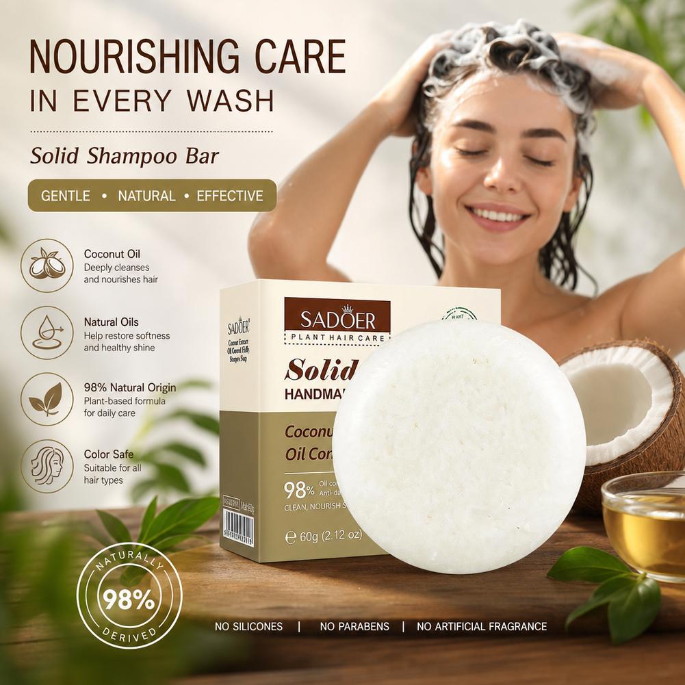 Natural Coconut Shampoo Bar fo - đánh giá và giá Bar Soap Shampoo Solid